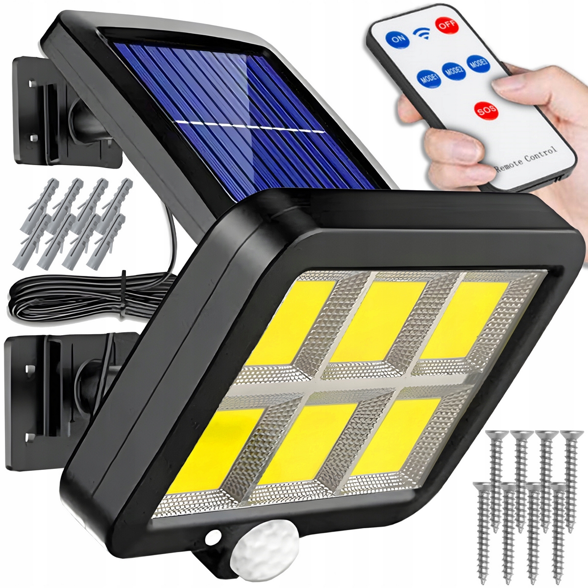 Pouličné svietidlo ARSA GO 250 W 8000 lm, na batérie, solárne napájanie